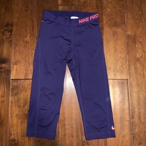 Nike pro Capri leggings